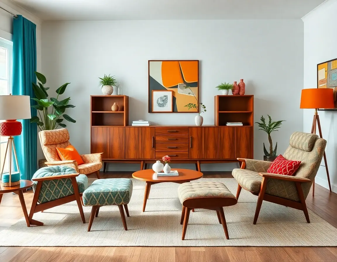 DecorAI AI interior design app preview showing room makeover results